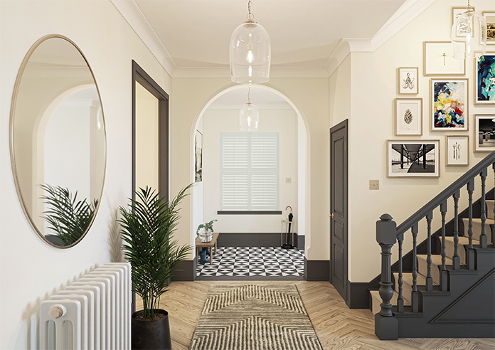 Kensington, Off White - Tier on Tier Plantation Shutter - Image 9
